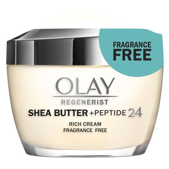 Olay Regenerist‎ Moisturizer with Shea Butter, Fragrance-Free, 1.7 oz NEW - Picture 1 of 5